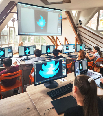 Digital художник - кружок цифровой иллюстрации для детей.