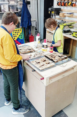 Столярная мастерская для детей.