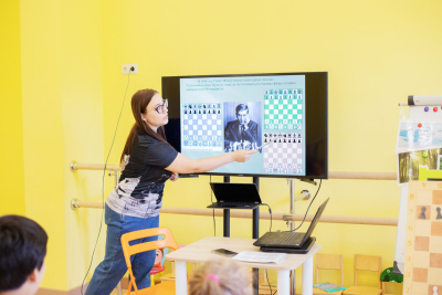 Обучение шахматам.