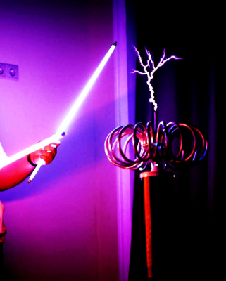 Шоу программы для детского праздника и дня рождения. Тесла шоу.