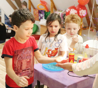 Шоу программы для детского праздника и дня рождения. Химическое шоу.