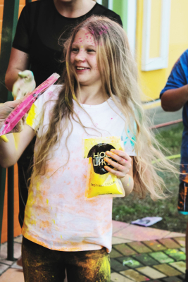 Шоу программы для детского праздника и дня рождения. Краски холи.