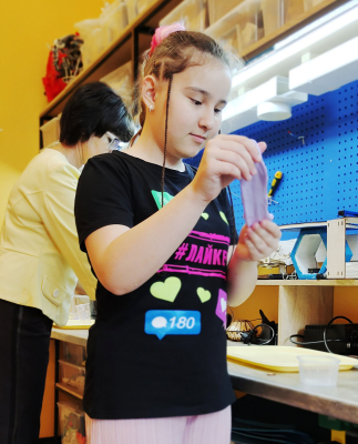 Мастер класс создание слайма.