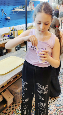 Мастер класс создание слайма.