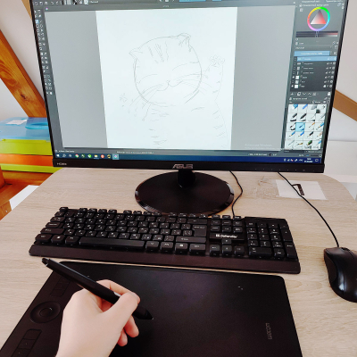Digital художник - кружок цифровой иллюстрации для детей.