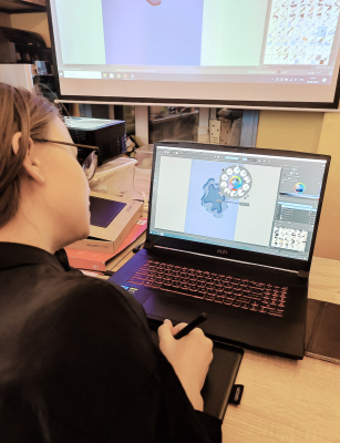 Digital художник - кружок цифровой иллюстрации для детей.