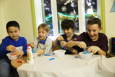 Мастер класс создание слайма.