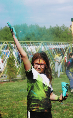 Шоу программы для детского праздника и дня рождения. Краски холи.