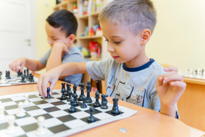 Обучение шахматам.