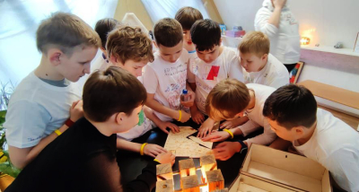 Детский выпускной. Тематический мастер класс Загадка сов.