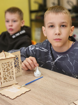 Мастер - класс для воспитанников интерната для детей с нарушениями опорно-двигательного аппарата г.Курска