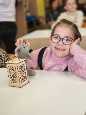 Мастер - класс для воспитанников интерната для детей с нарушениями опорно-двигательного аппарата г.Курска