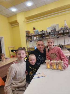 Мастер - класс для воспитанников интерната для детей с нарушениями опорно-двигательного аппарата г.Курска