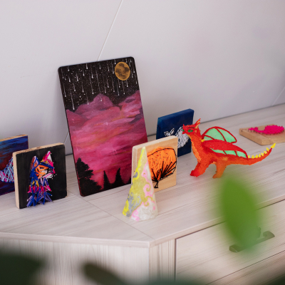 Арт объекты. Занятия для детей.