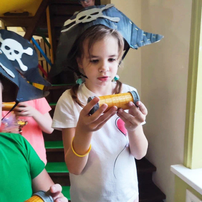 Детский выпускной. Тематический мастер класс Сокровища пиратов.