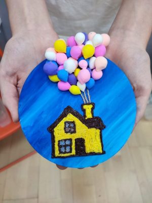 Работы учеников с курса Арт-объекты.